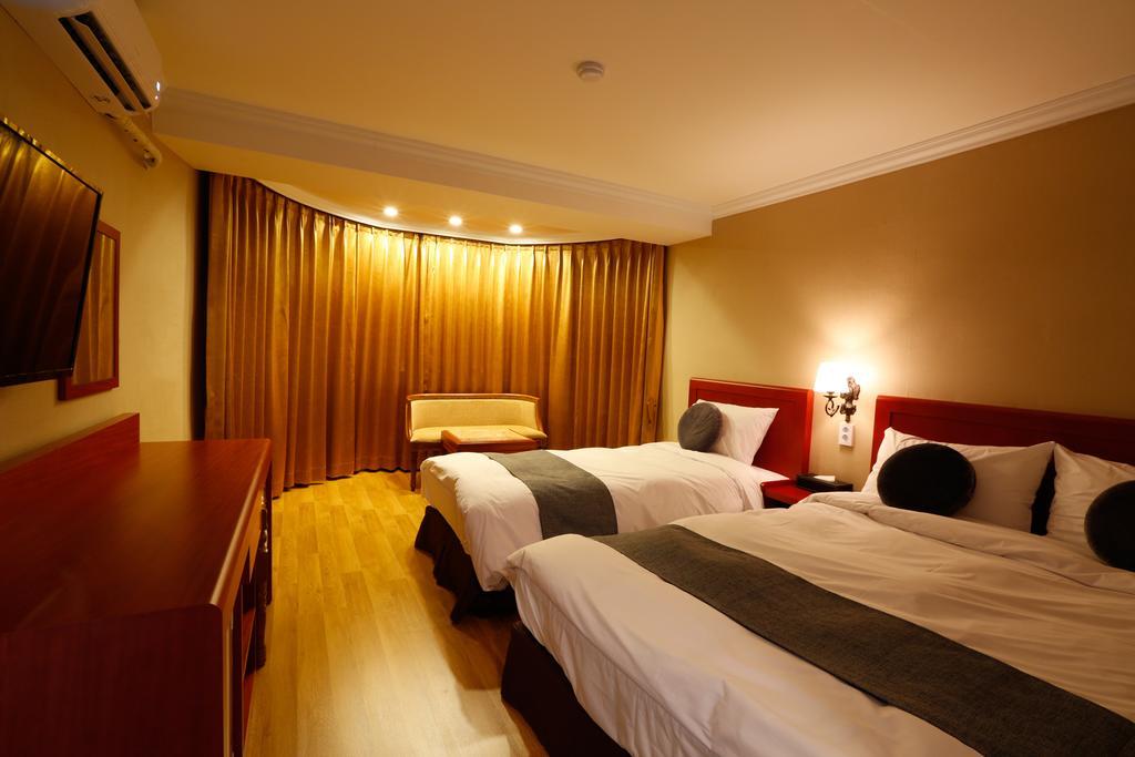 Anmyeondo Plaza Hotel Tchäan Exteriér fotografie